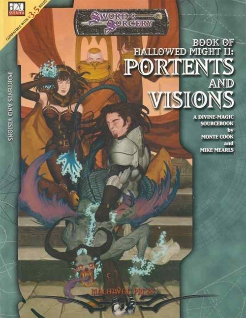 Dungeons & Dragons 3.0 - Sword and Sorcery -  Book of Hallowed Might II - Portents and Visions (B Grade) (Genbrug)